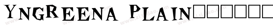 Yngreena Plain字体转换